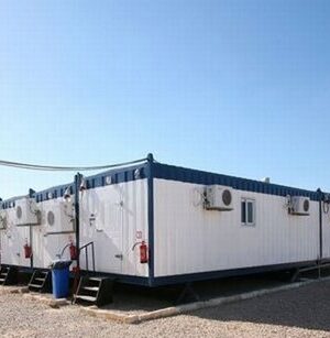 ACCOMMODATION & OFFICE STEEL CARAVAN