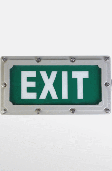 Explosion Proof Emergency Exit Sign Light for Class 1 Division 1 & 2, Class II Division 1 & 2